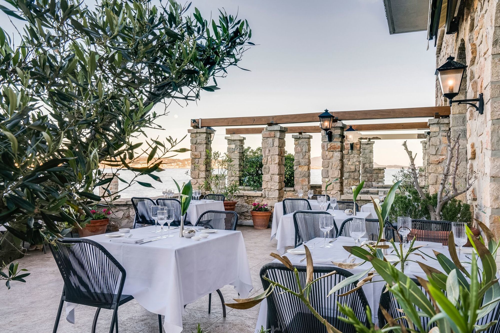 Hotel Delos - Ile De Bendor バンドール レストラン 写真